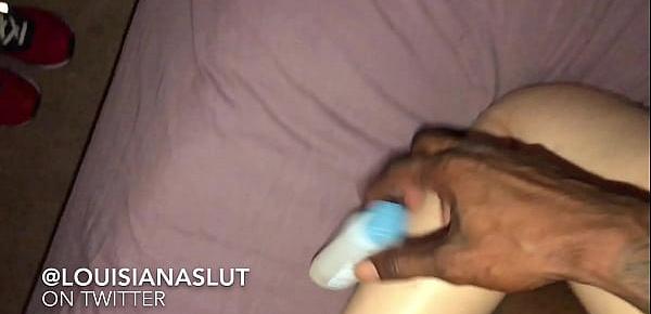  White Slut gets woken up with ANAL